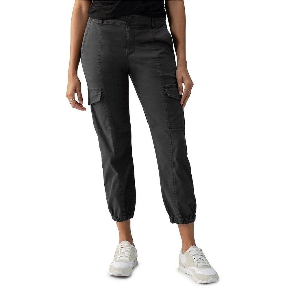 Sz 26x25 - Sanctuary Rebel Crop Stretch Cotton Cargo Pants